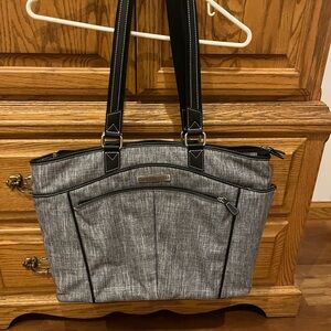 Clark and Mayfield beautiful briefcase tote.  Great condition